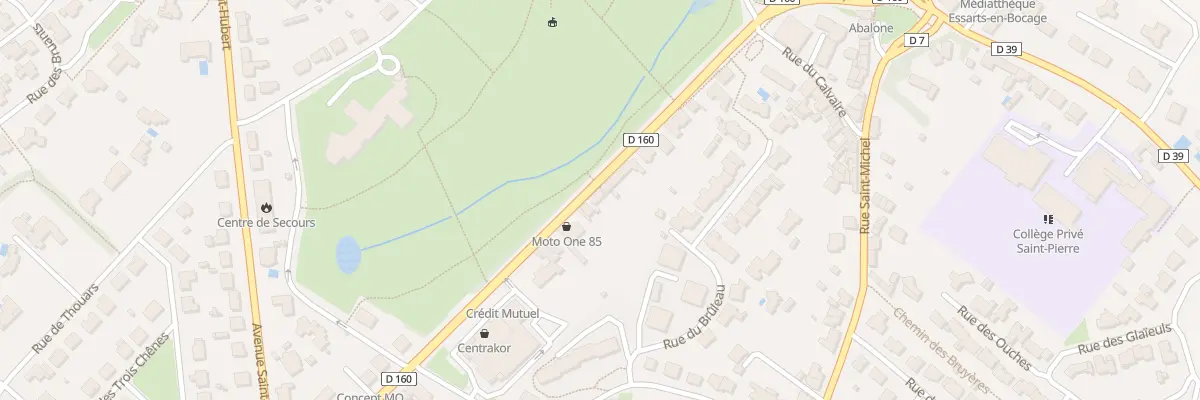 Plan du 23 Rue des sables à Essarts-en-Bocage
