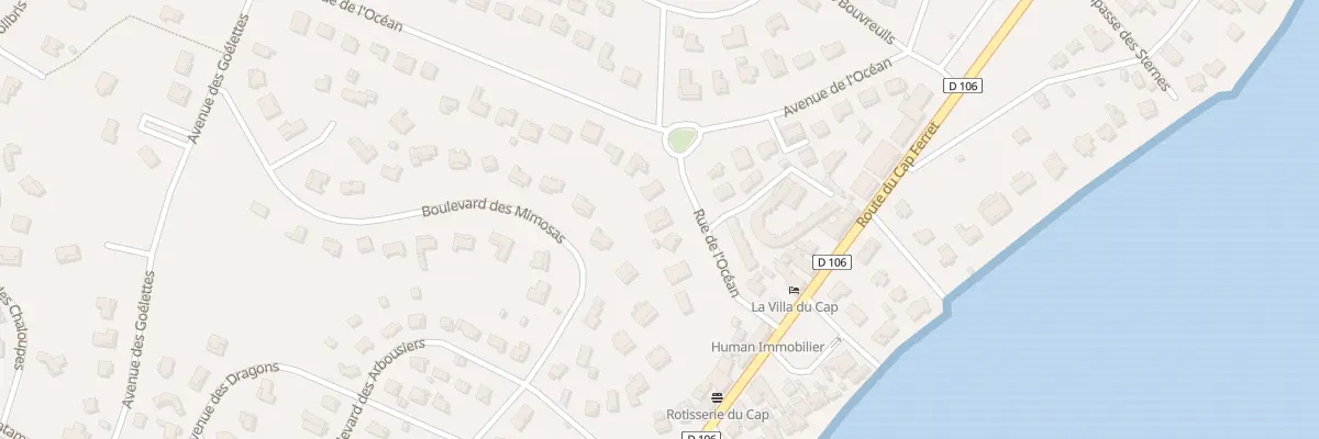Plan du 12 Rue de l’Océan Piraillan à Lège-Cap-Ferret