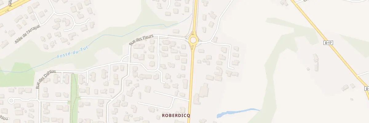 Plan du 14 Rue de la Gare à Saint-Geours-de-Maremne