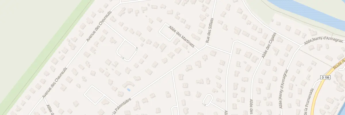 Plan du 35 Av la Palombière Piraillan à Lège-Cap-Ferret