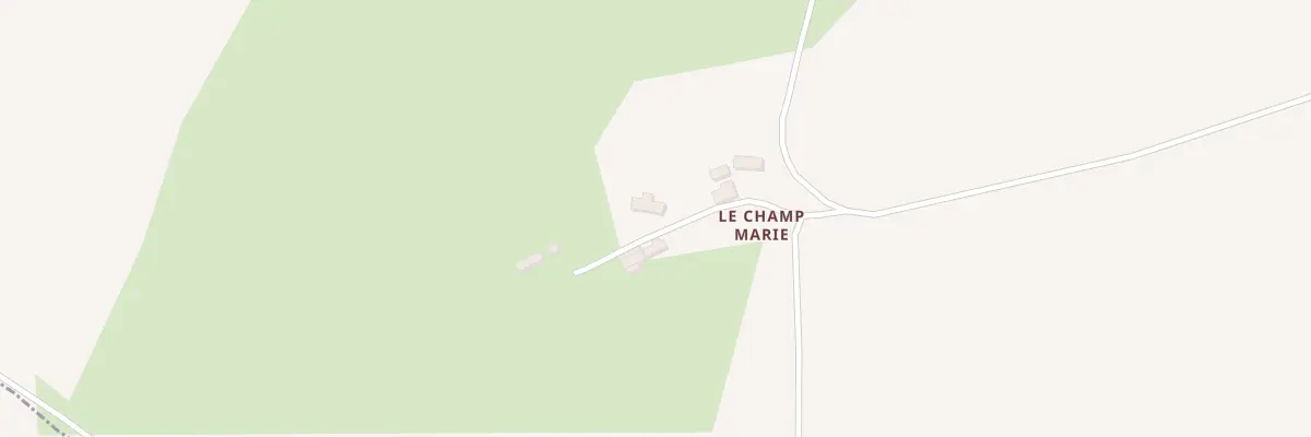 Plan du 5111 Le Champ Marie à Villamée