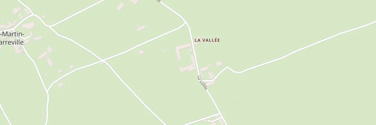 Plan du 14 La Vallee à Saint-Martin-de-Varreville