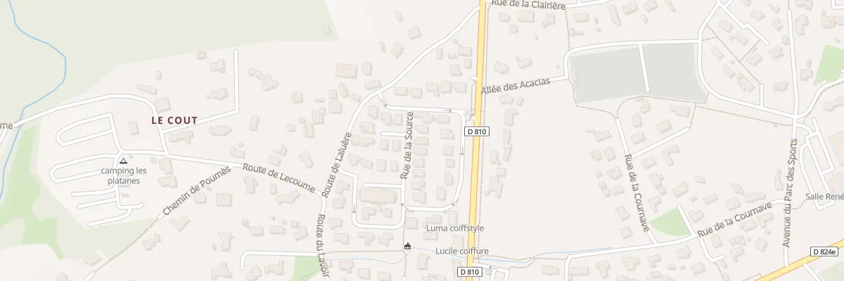Plan du 32 Rue de la Source à Saint-Geours-de-Maremne