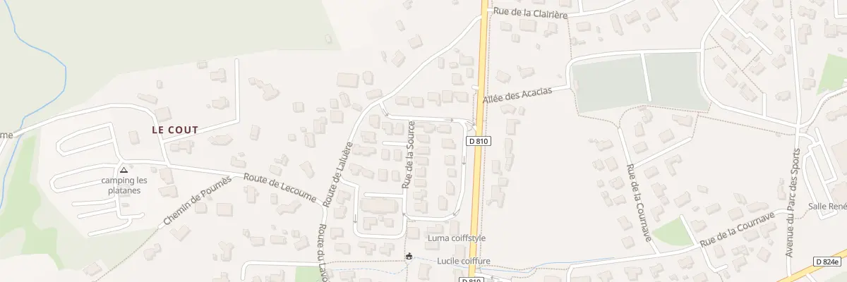 Plan du 34 Rue de la Source à Saint-Geours-de-Maremne