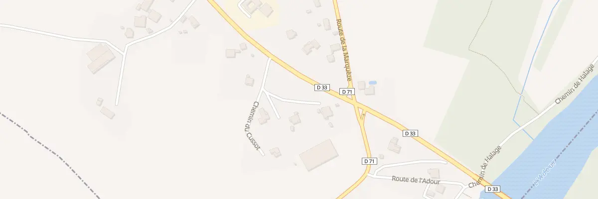 Plan du 45 Che du Cussot à Josse