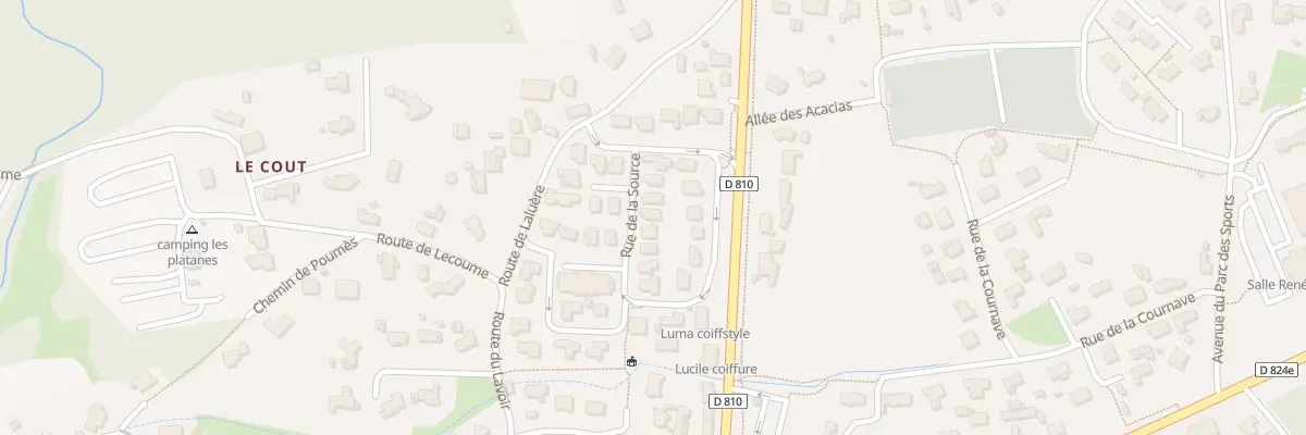 Plan du 30 Rue de la Source à Saint-Geours-de-Maremne