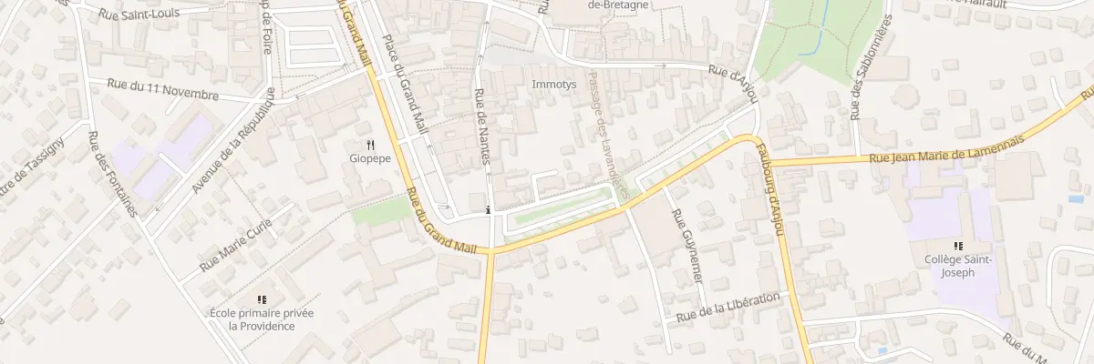 Plan du 3 Rue Henri Platier à La Guerche-de-Bretagne