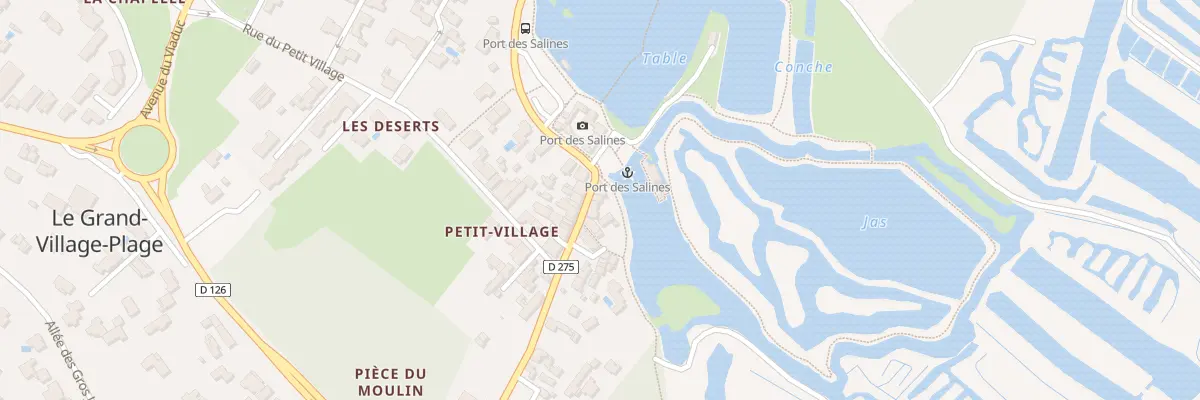 Plan du 30 Rue des Anciennes Salines au Grand-Village-Plage