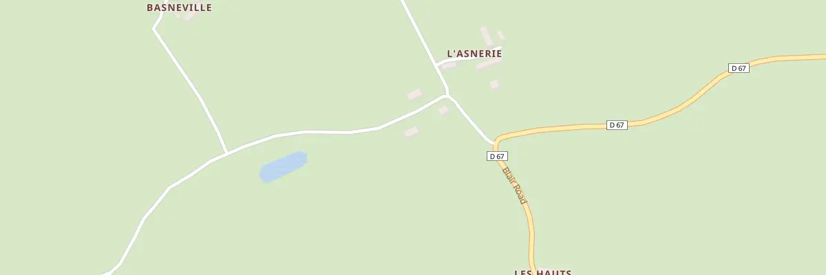 Plan du 33 L’Anerie à Audouville-la-Hubert
