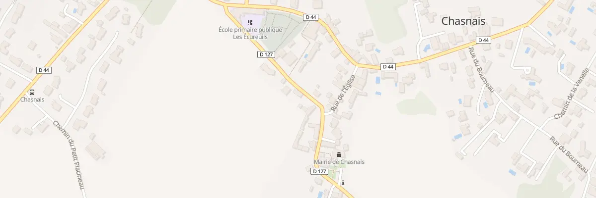 Plan du 8 Rue de lattre de tassigny à Chasnais