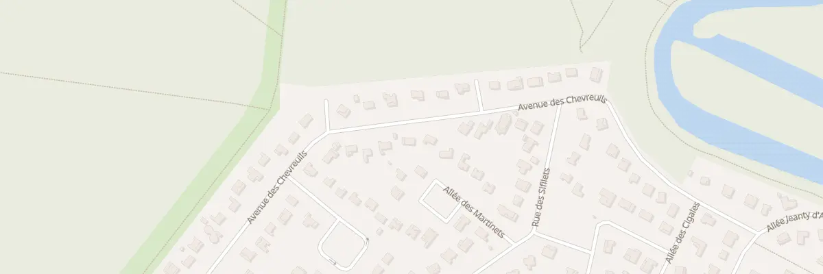 Plan du 33 Rue des Chevreuils Piraillan à Lège-Cap-Ferret