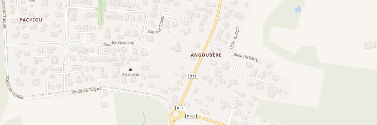 Plan du 40 Rue de la Gare à Saint-Geours-de-Maremne