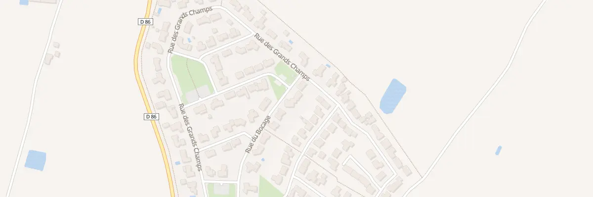 Plan du 14 Rue du bocage à Treize-Septiers