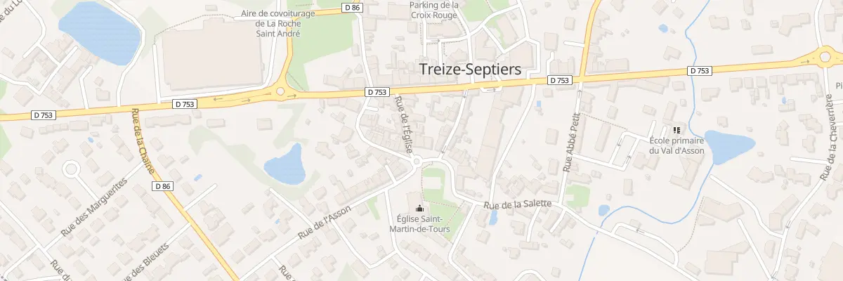 Plan du 3 Pl St Martin à Treize-Septiers