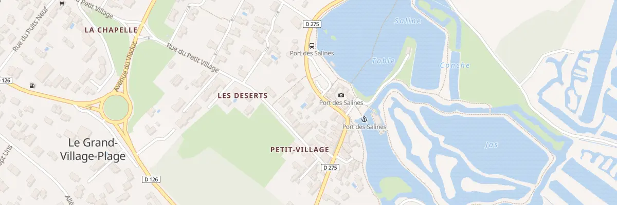 Plan du 35 Rue des Anciennes Salines au Grand-Village-Plage