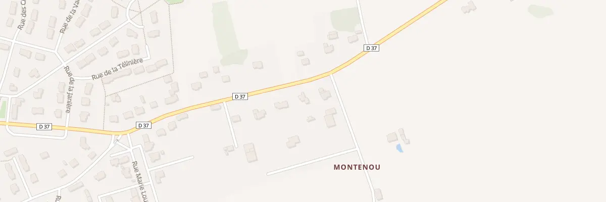 Plan du 67 Rue Notre Dame de Lourdes à Domalain