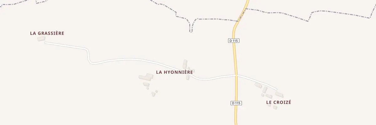 Plan du 21 La Hyonnière à Saint-Georges-de-Reintembault