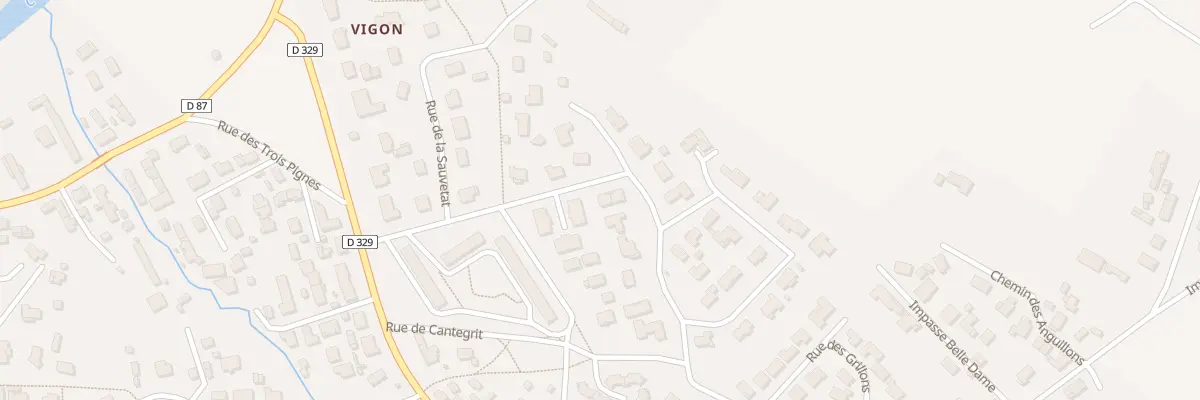 Plan du 8 Rue de la Canelle à Mimizan
