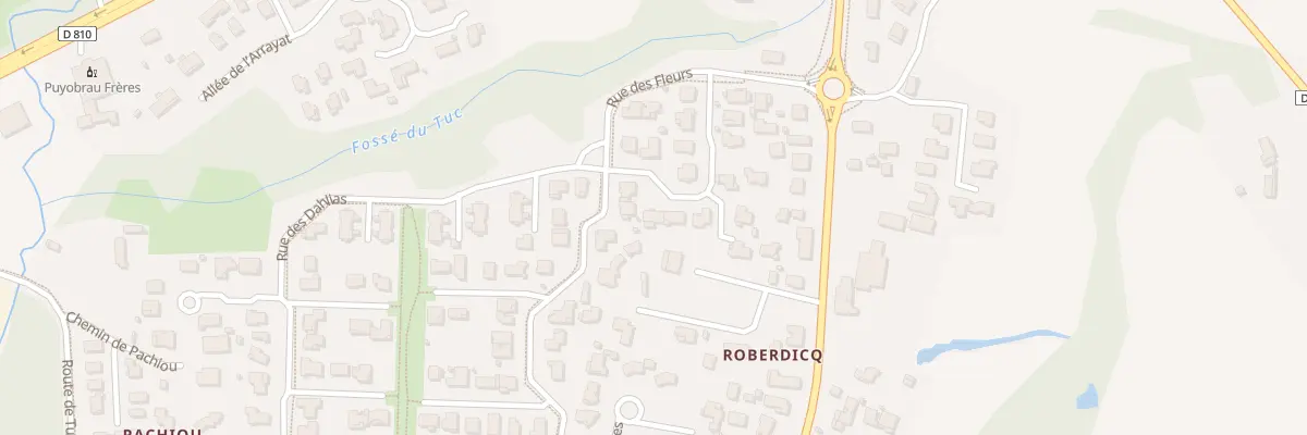 Plan du 9 Rue des Tulipes à Saint-Geours-de-Maremne