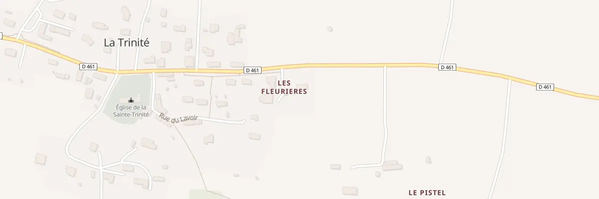 Plan du 3 Les Fleurieres à La Trinité