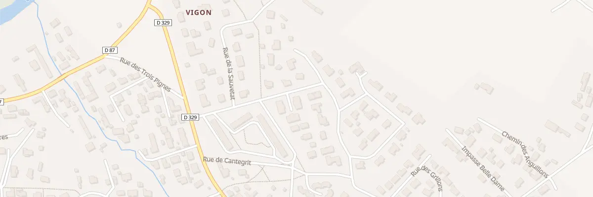 Plan du 6 Rue de la Canelle à Mimizan