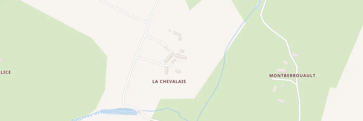 Plan du 5107 La Chevalais à Villamée