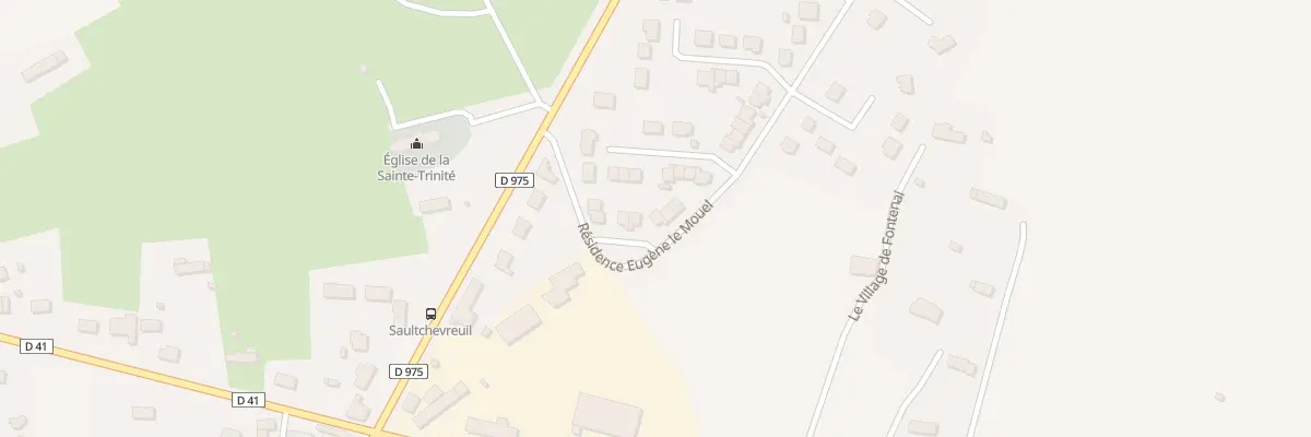 Plan du 72 Res Eugene Le Mouel Villedieu à Villedieu-les-Poêles-Rouffigny