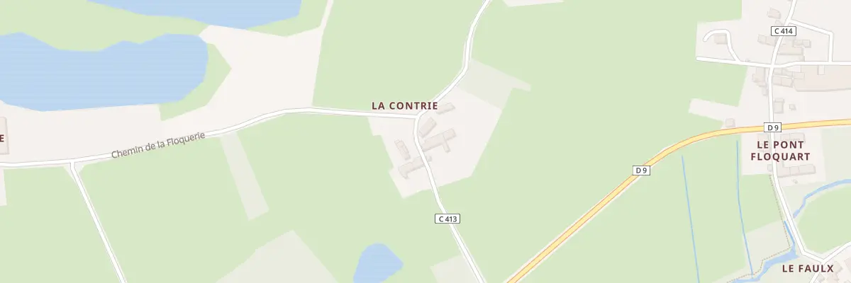 Plan du 5207 La Contrie à Pannecé