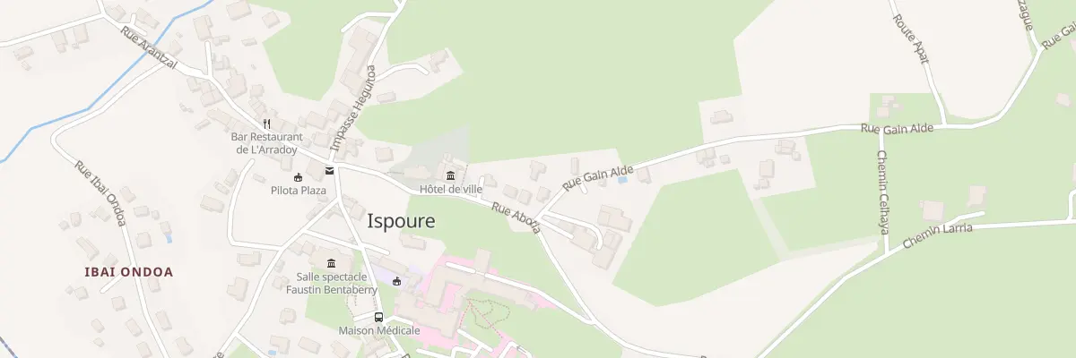 Plan du 5080 Village d’Ispoure à Ispoure