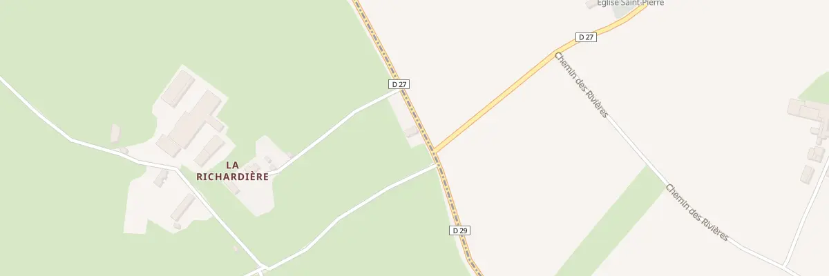 Plan du 6 Rte de la Chasse Loyère à Hambye