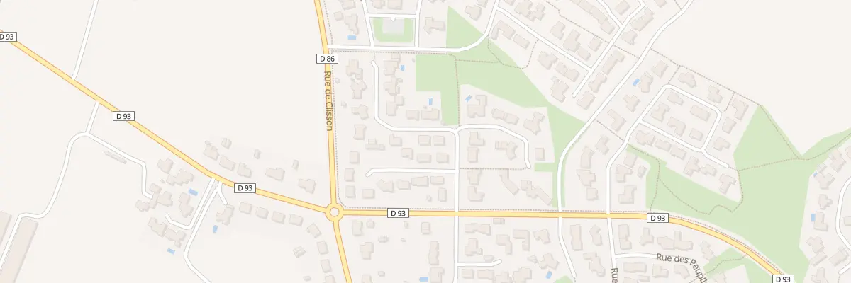 Plan du 23 Rue des mésanges à Treize-Septiers