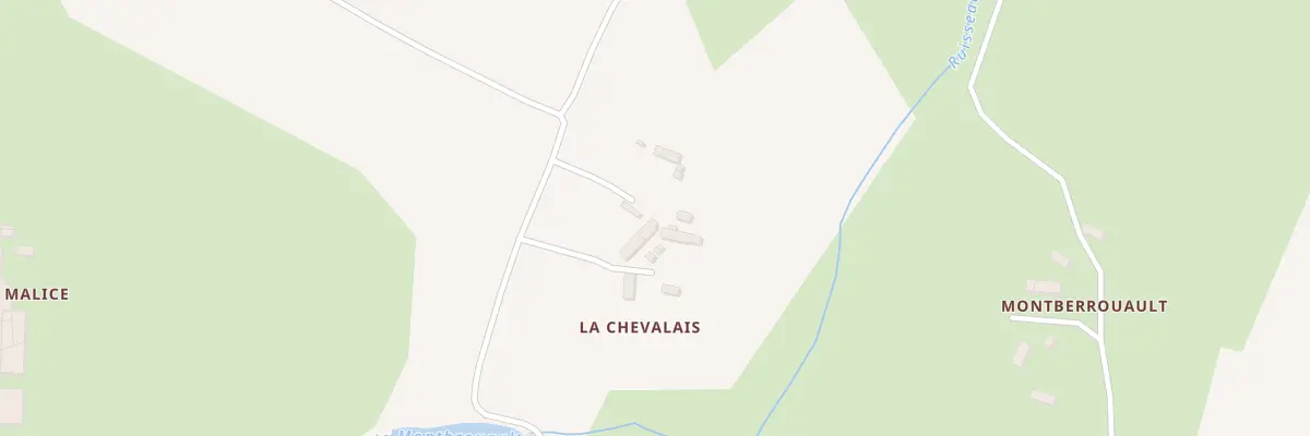Plan du 5108 La Chevalais à Villamée