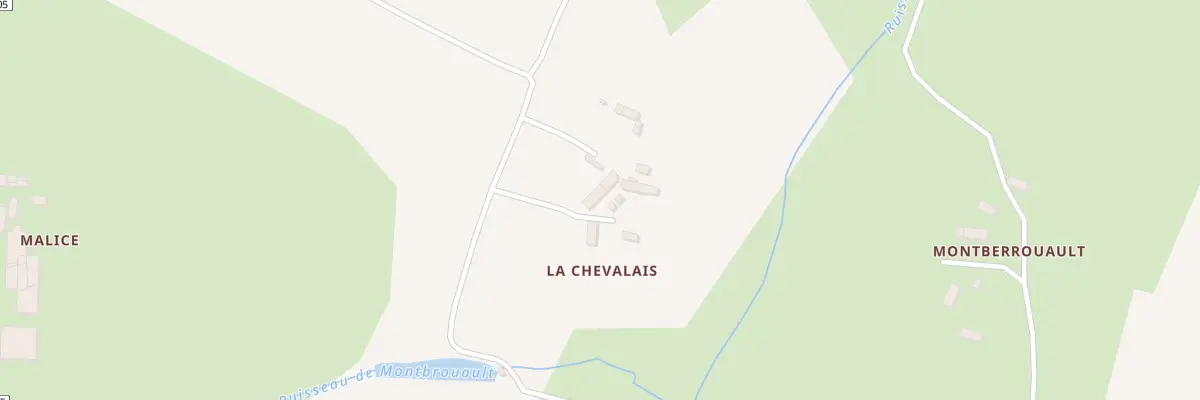 Plan du 5109 La Chevalais à Villamée