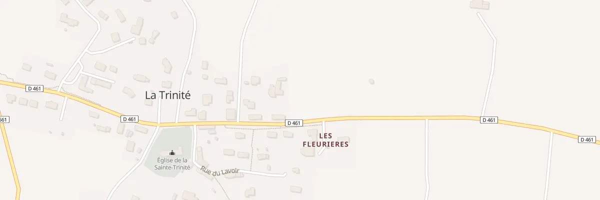 Plan du 27 Le Bourg à La Trinité