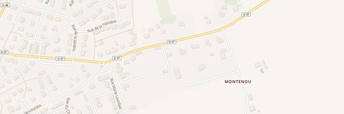 Plan du 61 Rue Notre Dame de Lourdes à Domalain