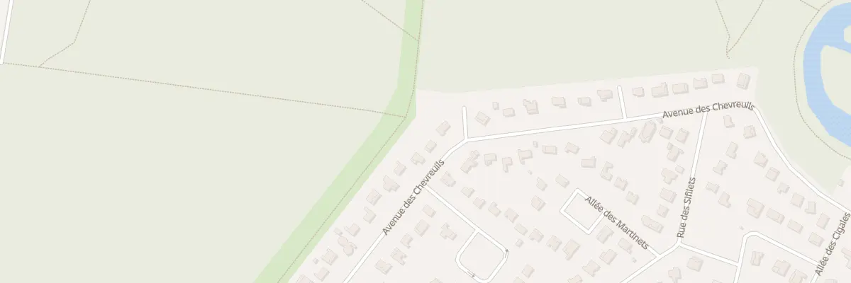 Plan du 42 Av des Chevreuils à Lège-Cap-Ferret