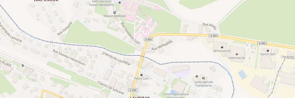 Plan du 5038 Alhastia à Ispoure