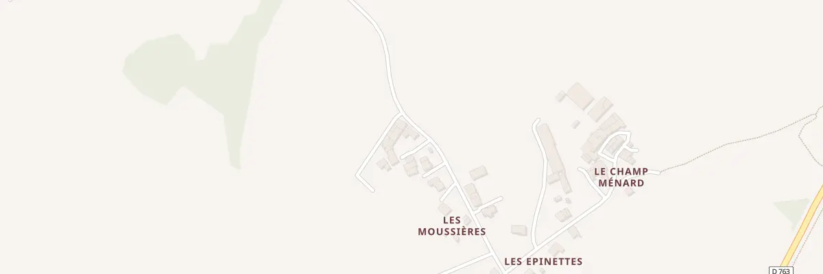 Plan du 5362 La Grande Moussiere à La Remaudière