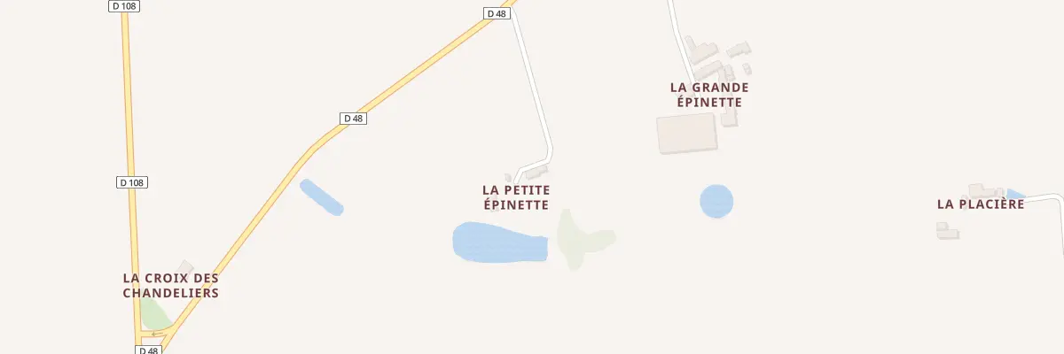 Plan du 1 La Petite Epinette à Domalain