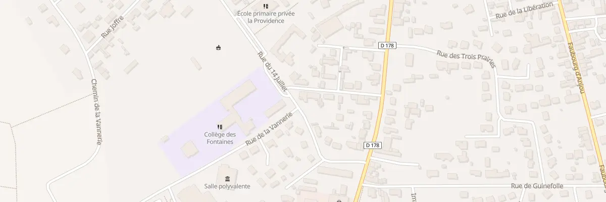 Plan du 9 Rue du Docteur Vallée à La Guerche-de-Bretagne