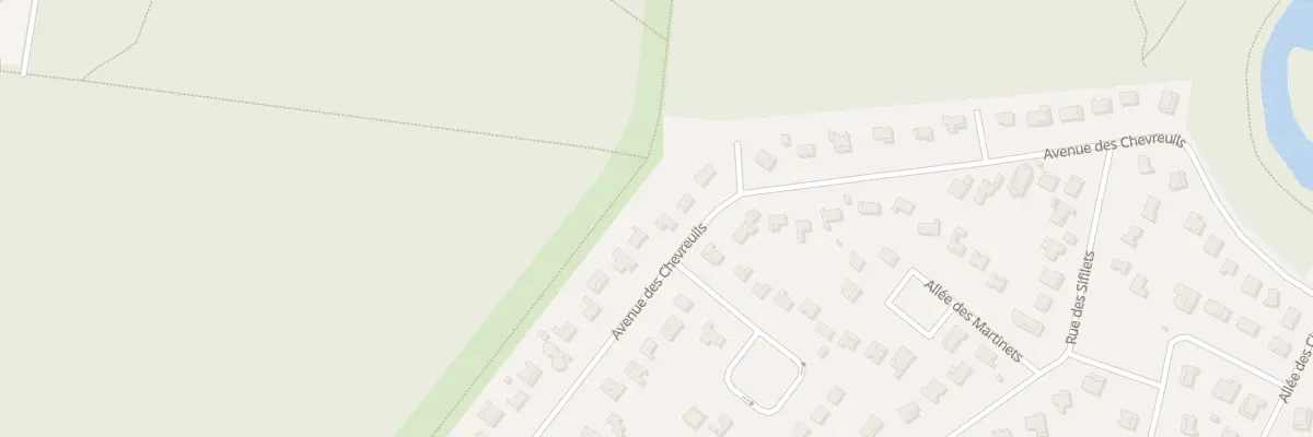 Plan du 44 Rue des Chevreuils Piraillan à Lège-Cap-Ferret