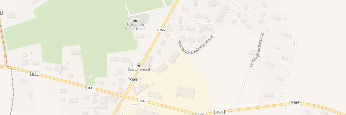 Plan du 35 Rte d’Avranches - Villedieu à Villedieu-les-Poêles-Rouffigny