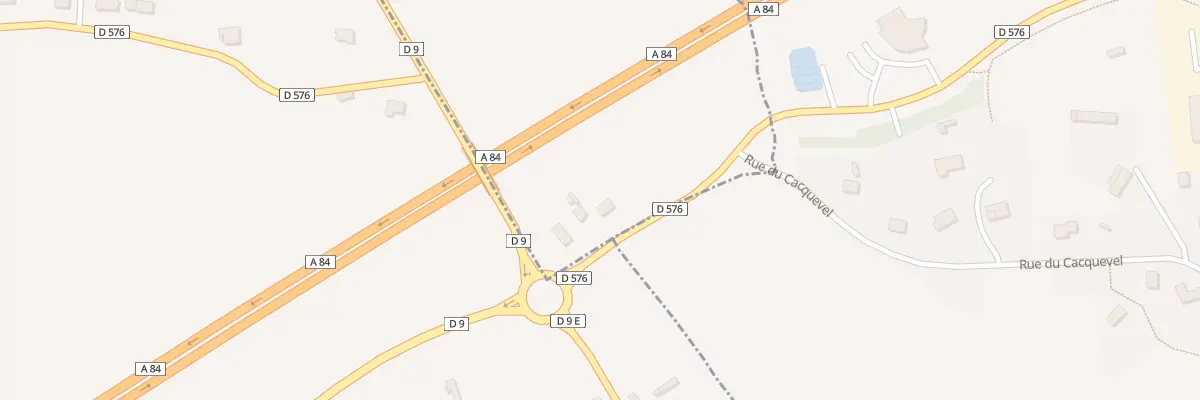 Plan du 4 Rte de la Vierge à La Bloutière