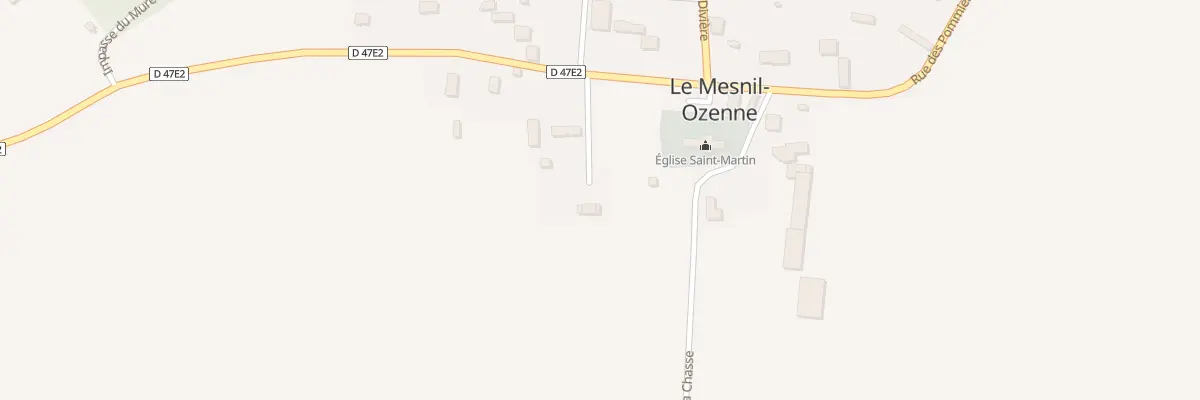Plan du 7009 Le Bourg au Mesnil-Ozenne