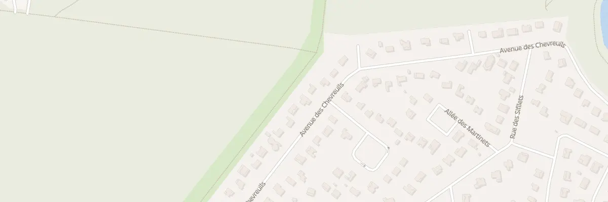 Plan du 48 Rue des Chevreuils Piraillan à Lège-Cap-Ferret