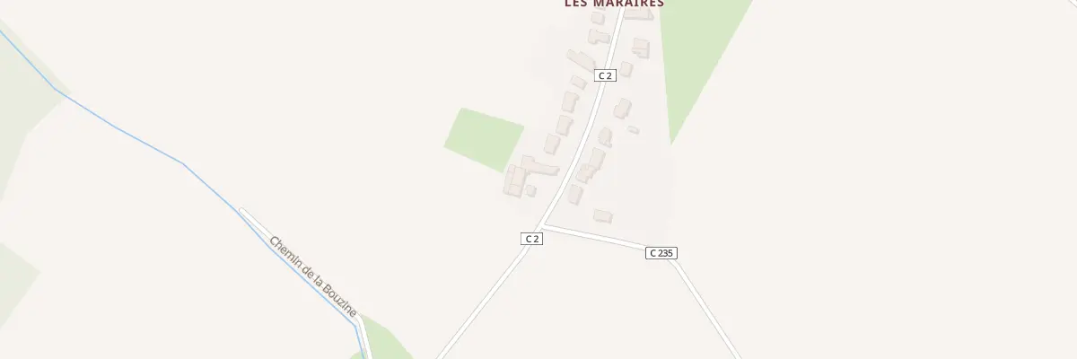 Plan du 456 Les Maraires à Mésanger