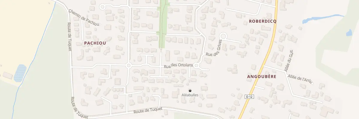 Plan du 5 Rue des Ortolans à Saint-Geours-de-Maremne