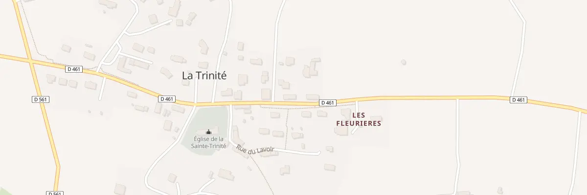 Plan du 23 Le Bourg à La Trinité