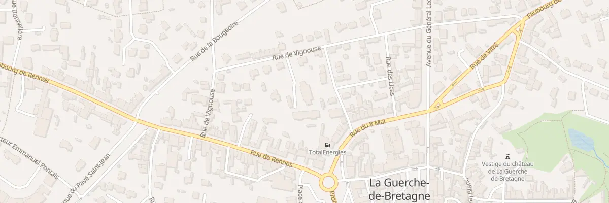 Plan du 7B Rue de Vignouse à La Guerche-de-Bretagne