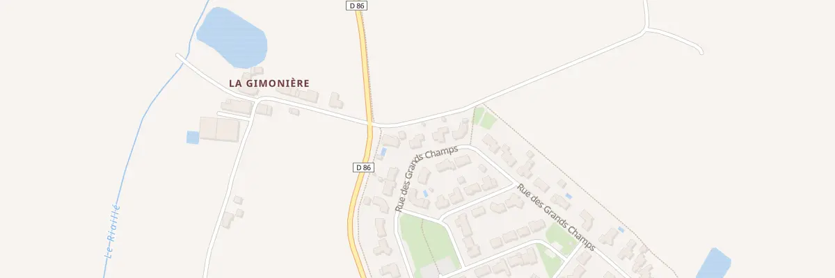 Plan du 25 Rue des grands champs à Treize-Septiers